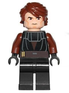 LEGO Minifigure -- Anakin Skywalker (Clone Trooper Head - 880032)-Star Wars / Star Wars Clone Wars -- SW0618 -- Creative Brick Builders